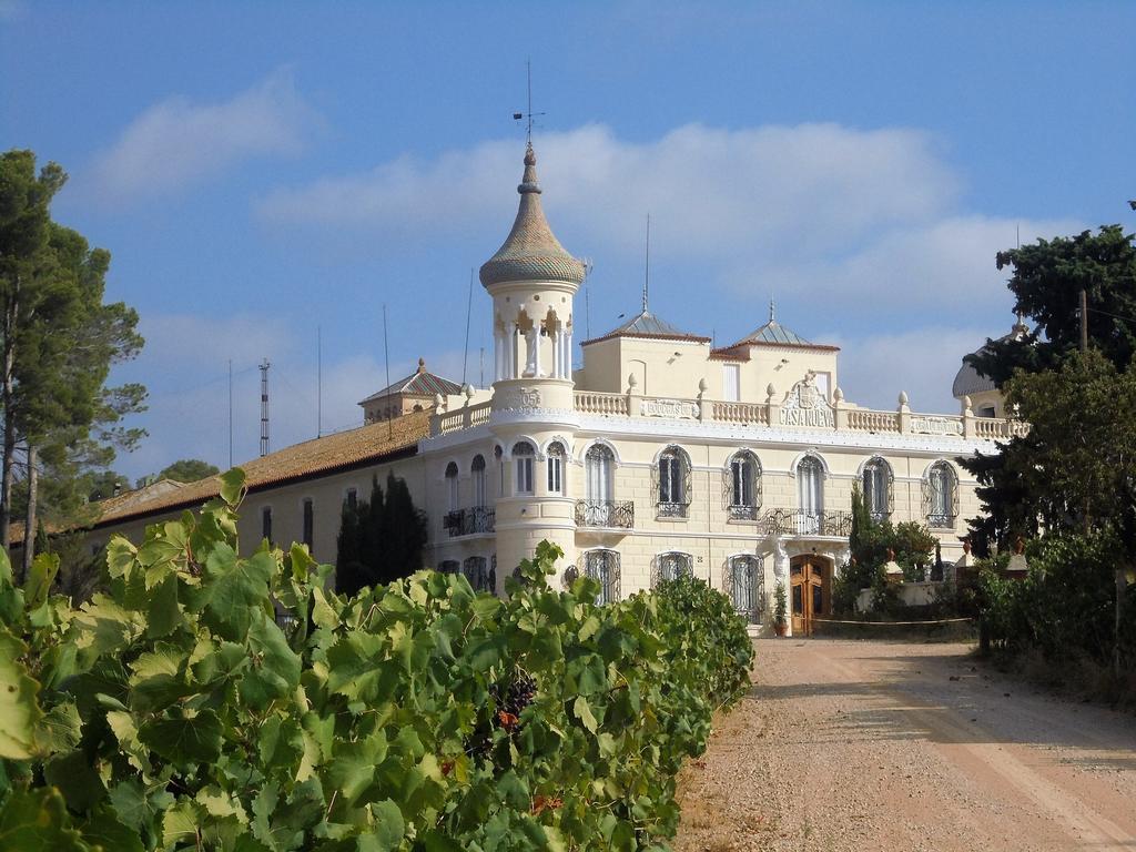 Finca Casa Nueva Requena Bagian luar foto